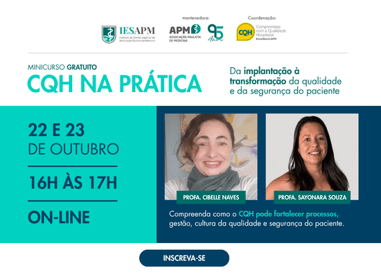 Minicurso CQH 22 e 23/10